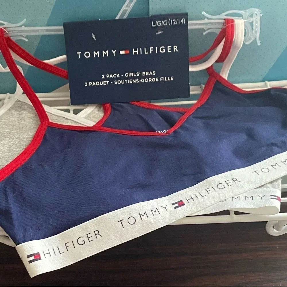 Tommy Hilfiger Girls Bra 2 Pack